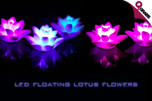 For QR82 Light up your Life with LED Roses, Lotus Flowers and Heart Shaped Lamps from Glow’n! (QR164 Value)